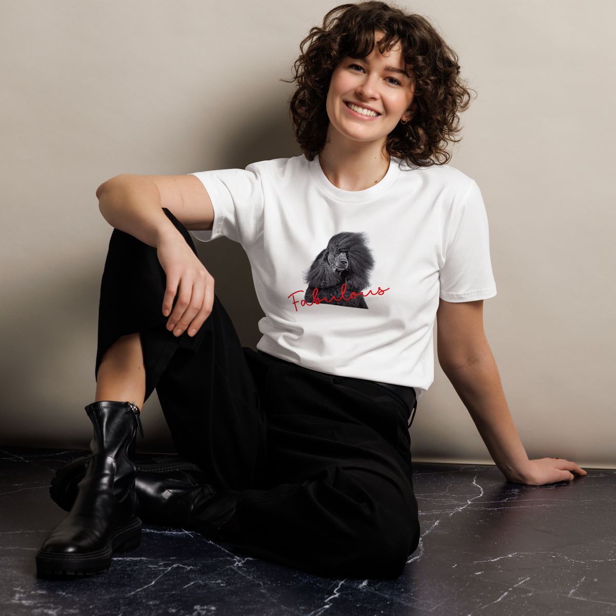 Poodle Graphic Tee main image 1