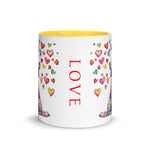 Load image into Gallery viewer, Poodle love valentine mug