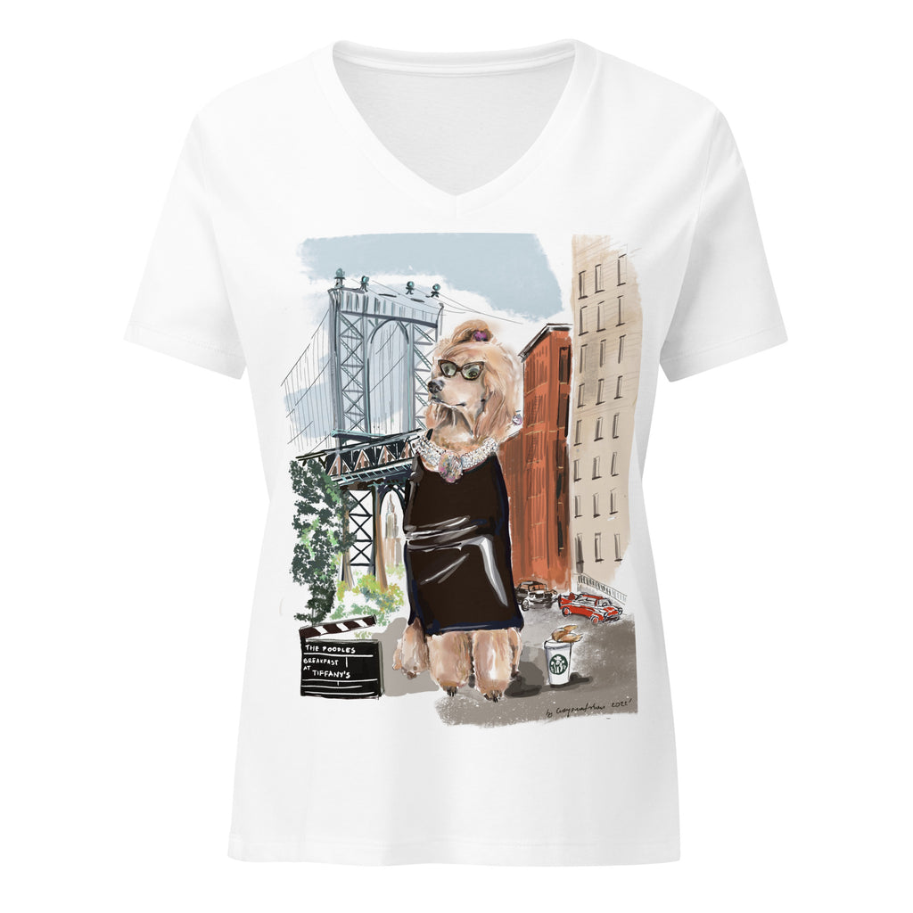Audrey Hepburn Poodle T-Shirt