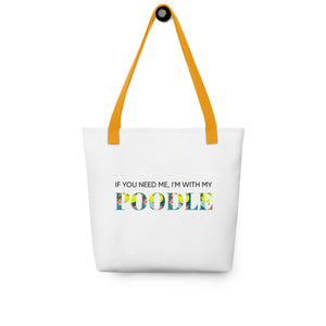 My Poodle Tote Bag