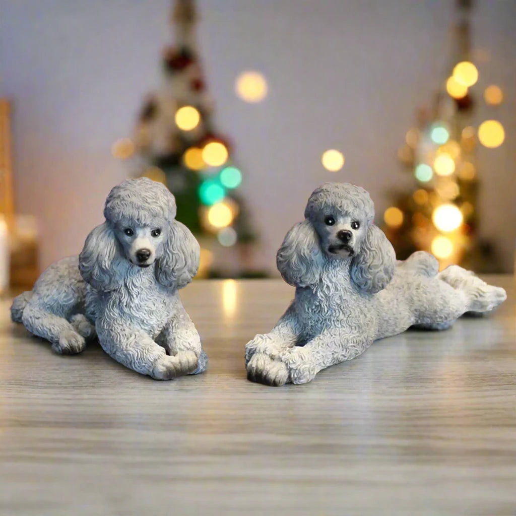 Poodle Christmas Ornaments