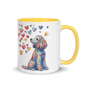 Poodle Valentine Mug