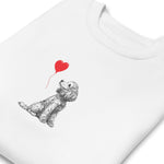 Load image into Gallery viewer, Poodle Heart Balloon 
