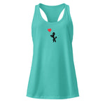 Load image into Gallery viewer, Poodle Tank Top with Heart Balloon
