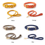 Load image into Gallery viewer, Braided Poodle Collar Leash Set
