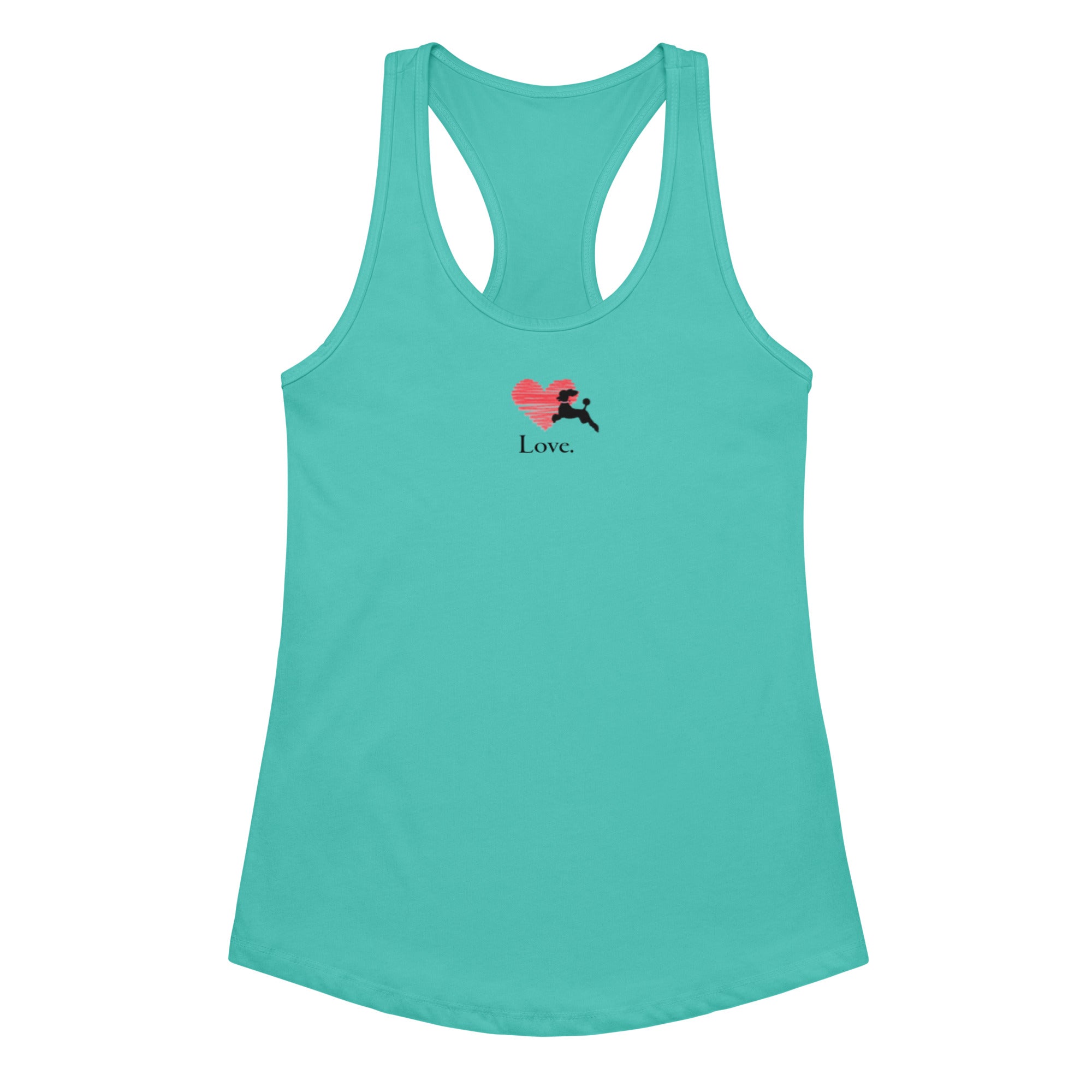Women Poodle Tank Top