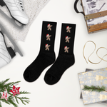 Load image into Gallery viewer, Christmas Poodle Socks
