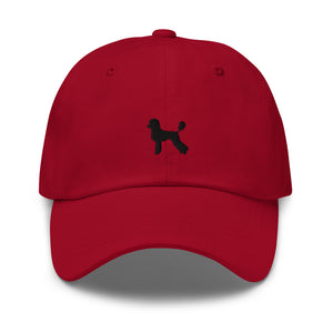 Black Poodle Hat