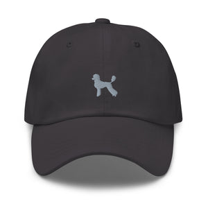 Silver Poodle Hat
