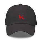 Load image into Gallery viewer, Red Poodle Hat
