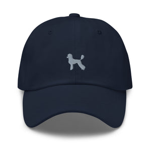 Silver Poodle Hat