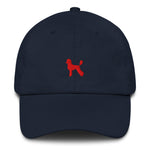 Load image into Gallery viewer, Red Poodle Hat
