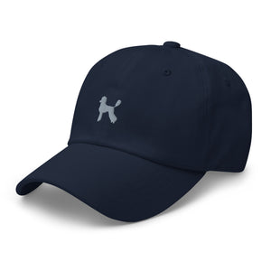 Silver Poodle Hat