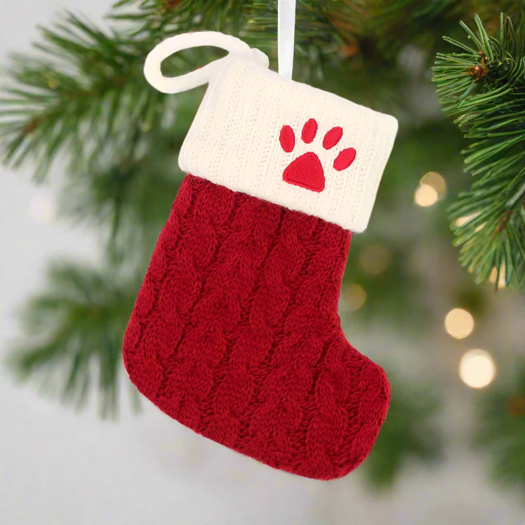 Dog christmas tree ornament