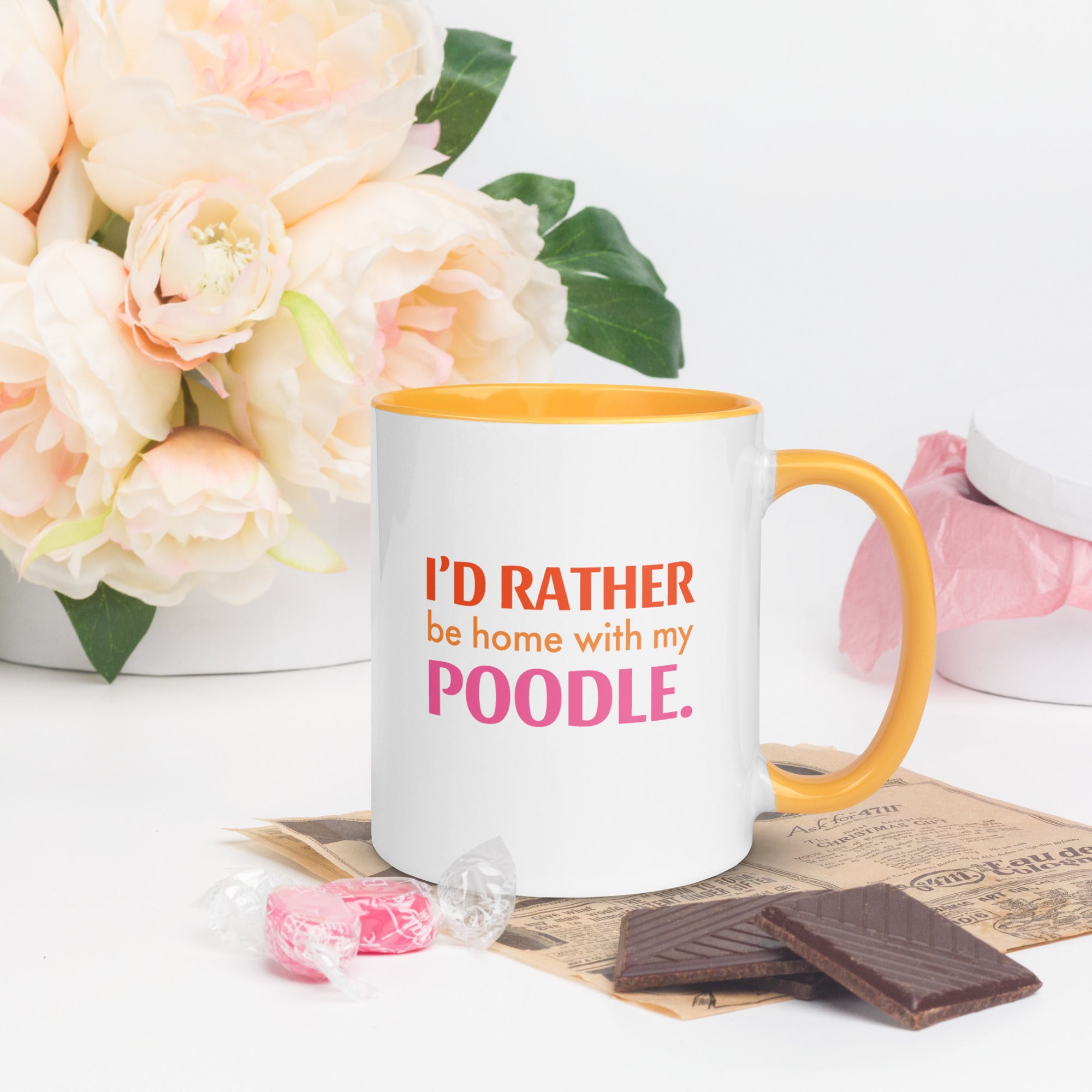 I'd Rather Be With My Poodle Cup - Poodles World