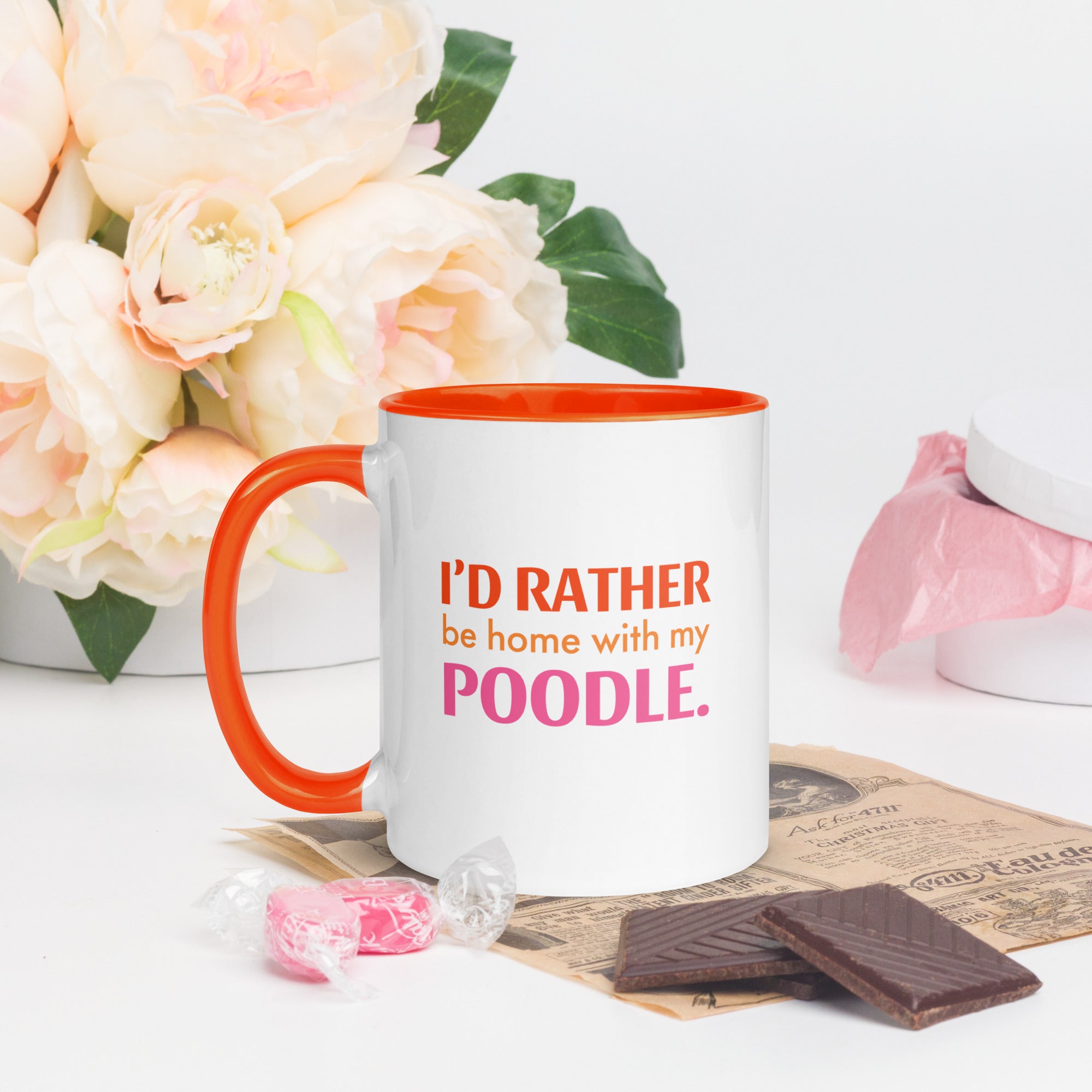 I'd Rather Be With My Poodle Cup - Poodles World