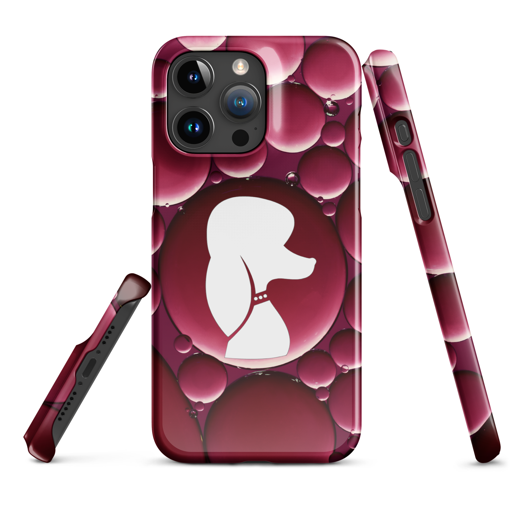 Poodle Bubble Snap case for iPhone® - Poodles World