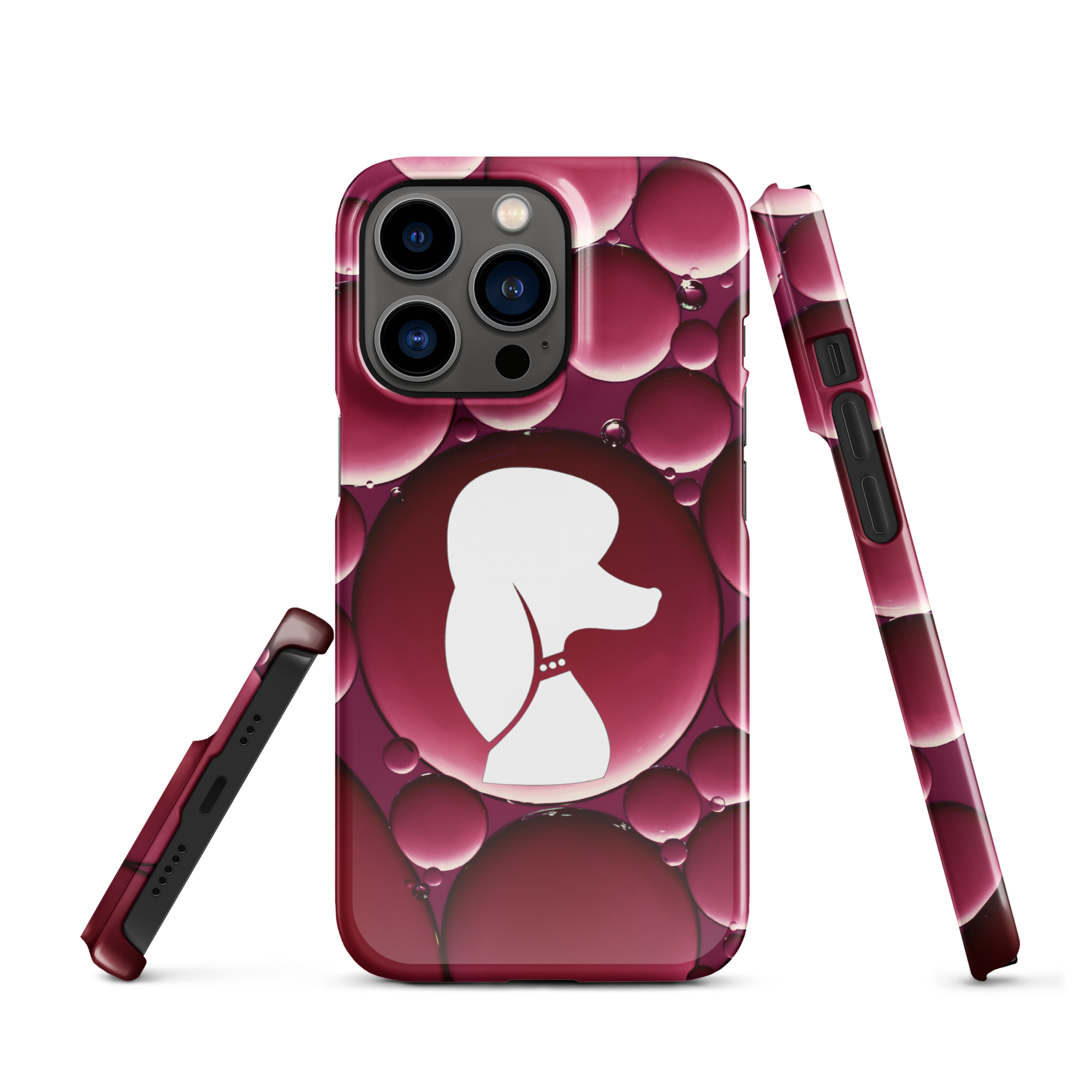 Poodle Bubble Snap case for iPhone® - Poodles World