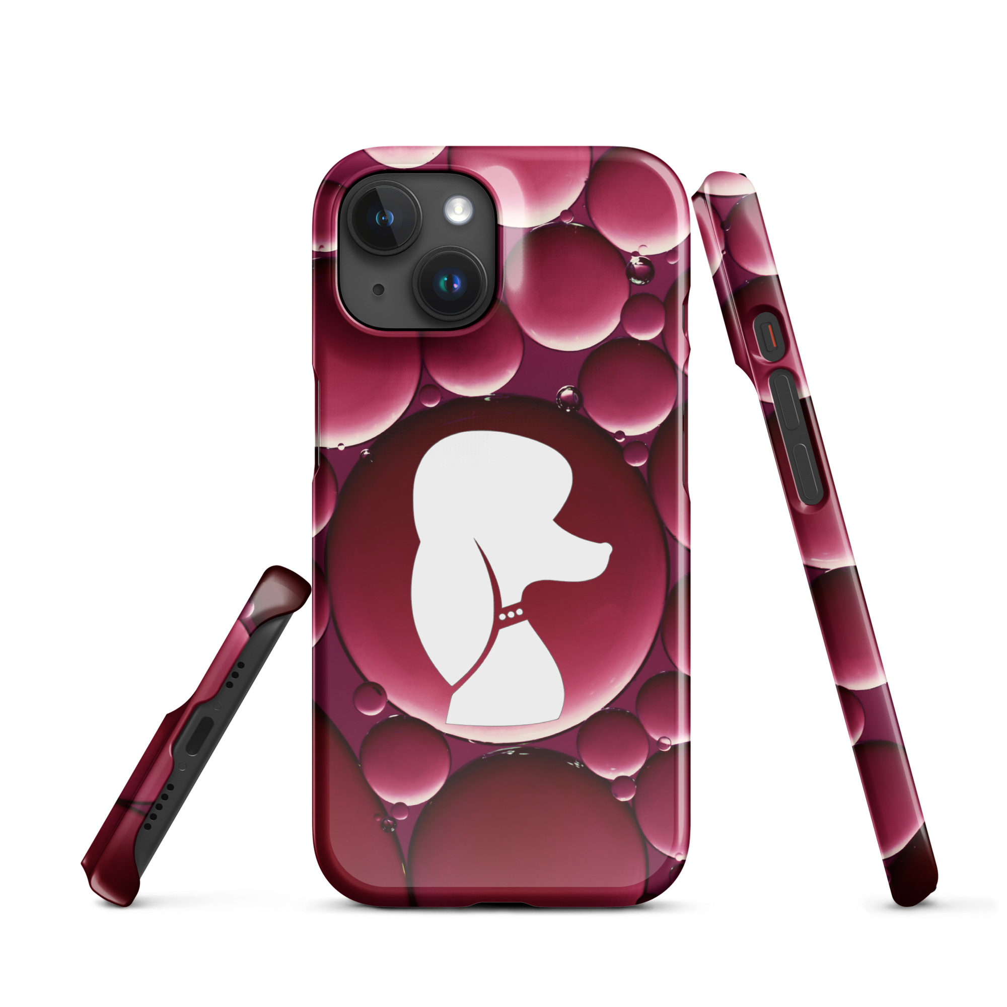 Poodle Bubble Snap case for iPhone® - Poodles World