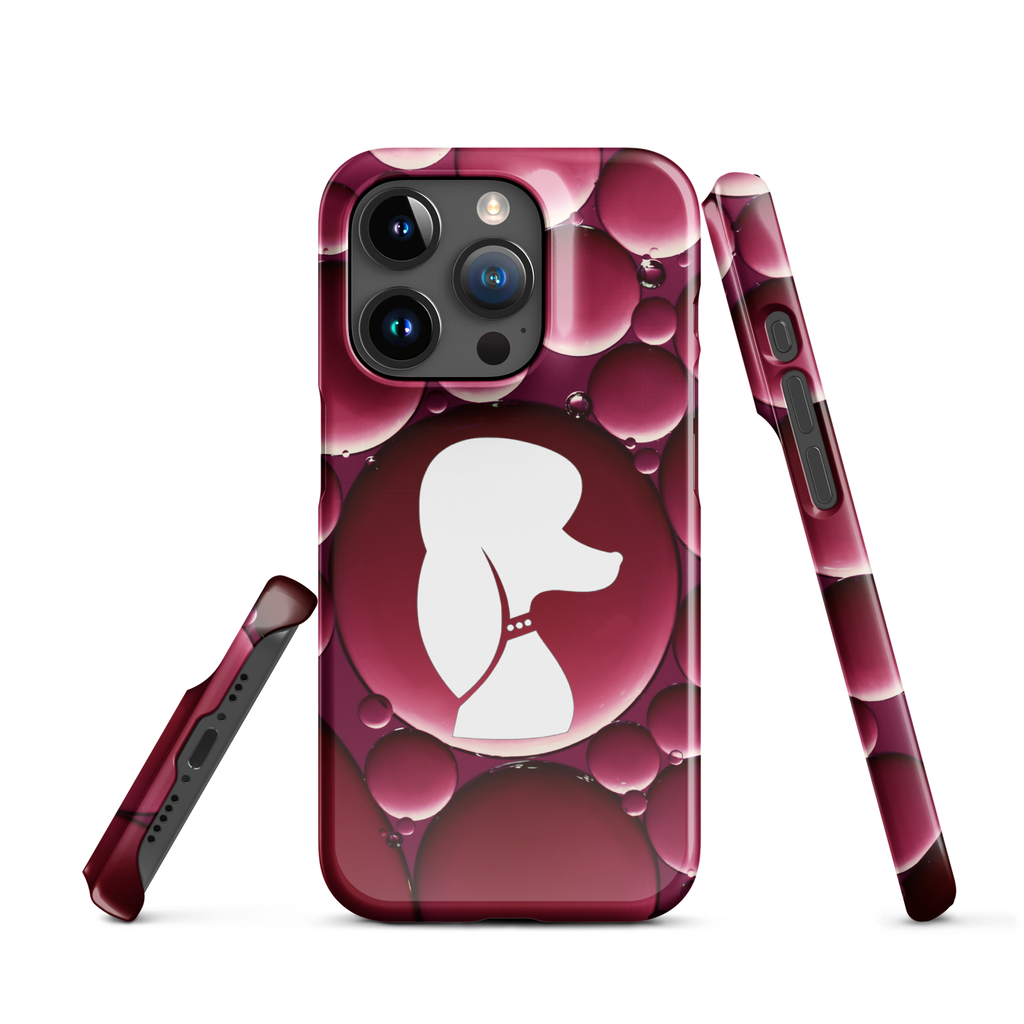 Poodle Bubble Snap case for iPhone® - Poodles World