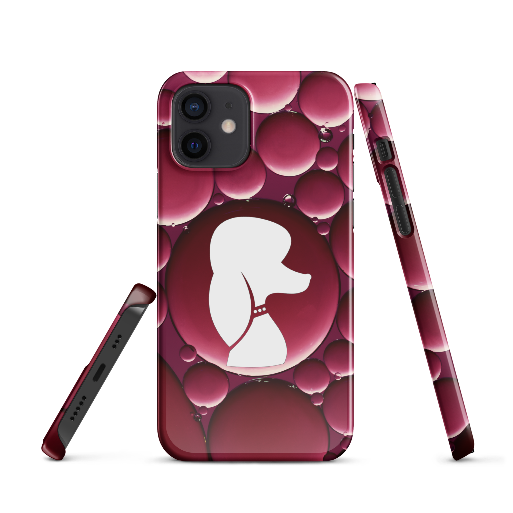 Poodle Bubble Snap case for iPhone® - Poodles World