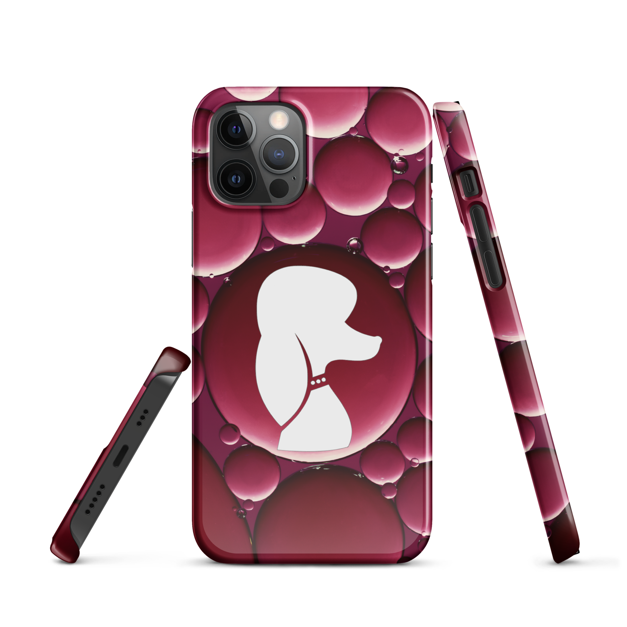 Poodle Bubble Snap case for iPhone® - Poodles World