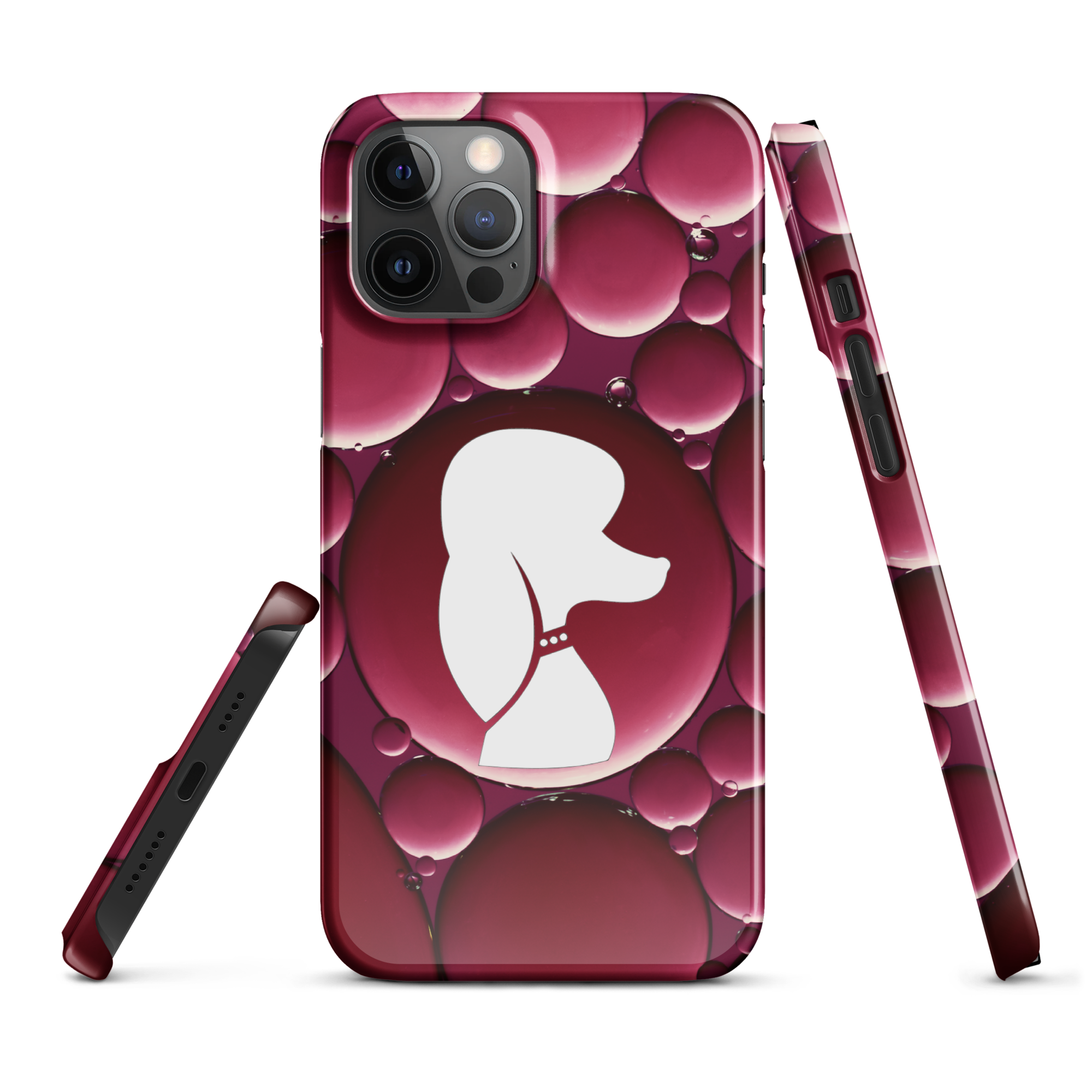 Poodle Bubble Snap case for iPhone® - Poodles World