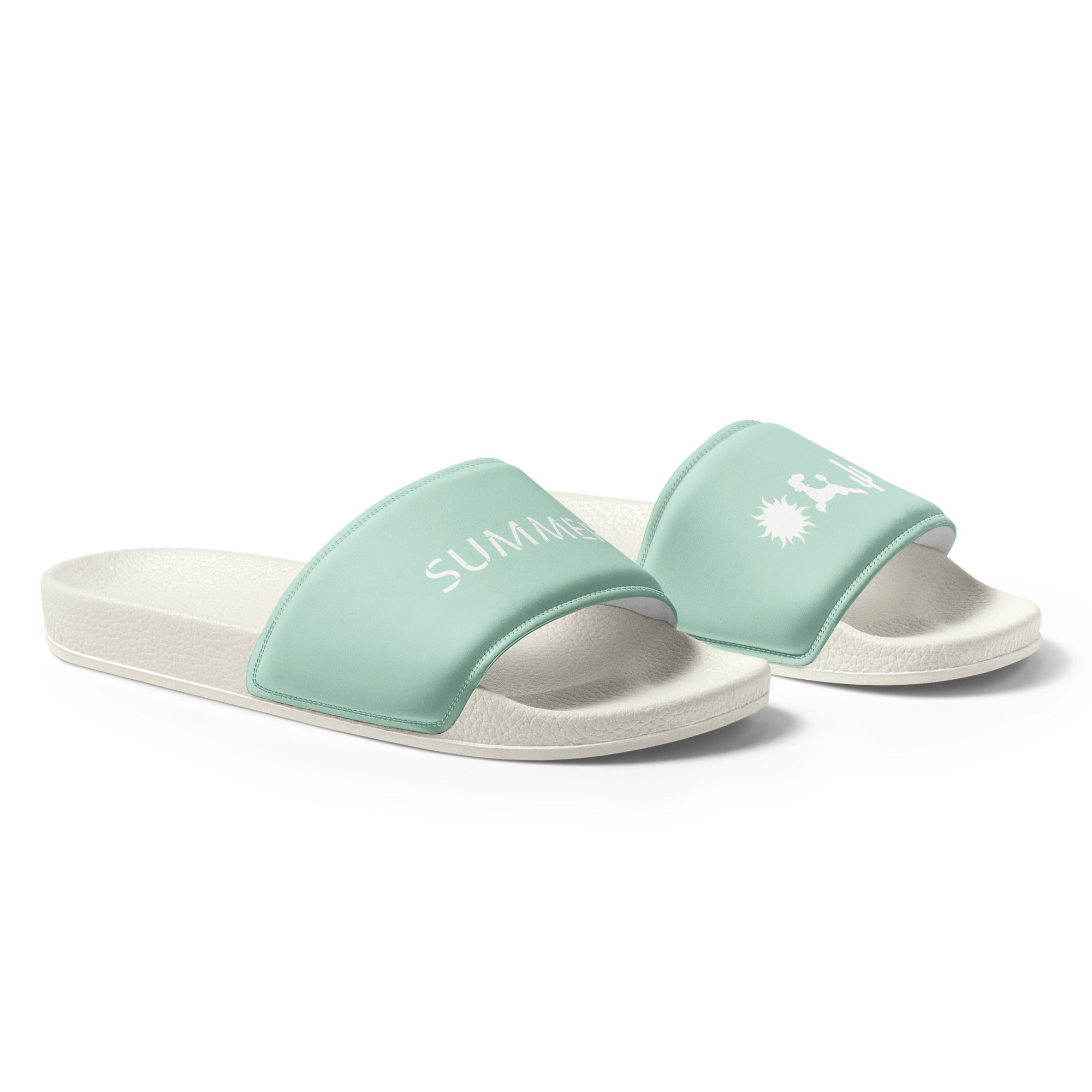 Poodle flip flops for women