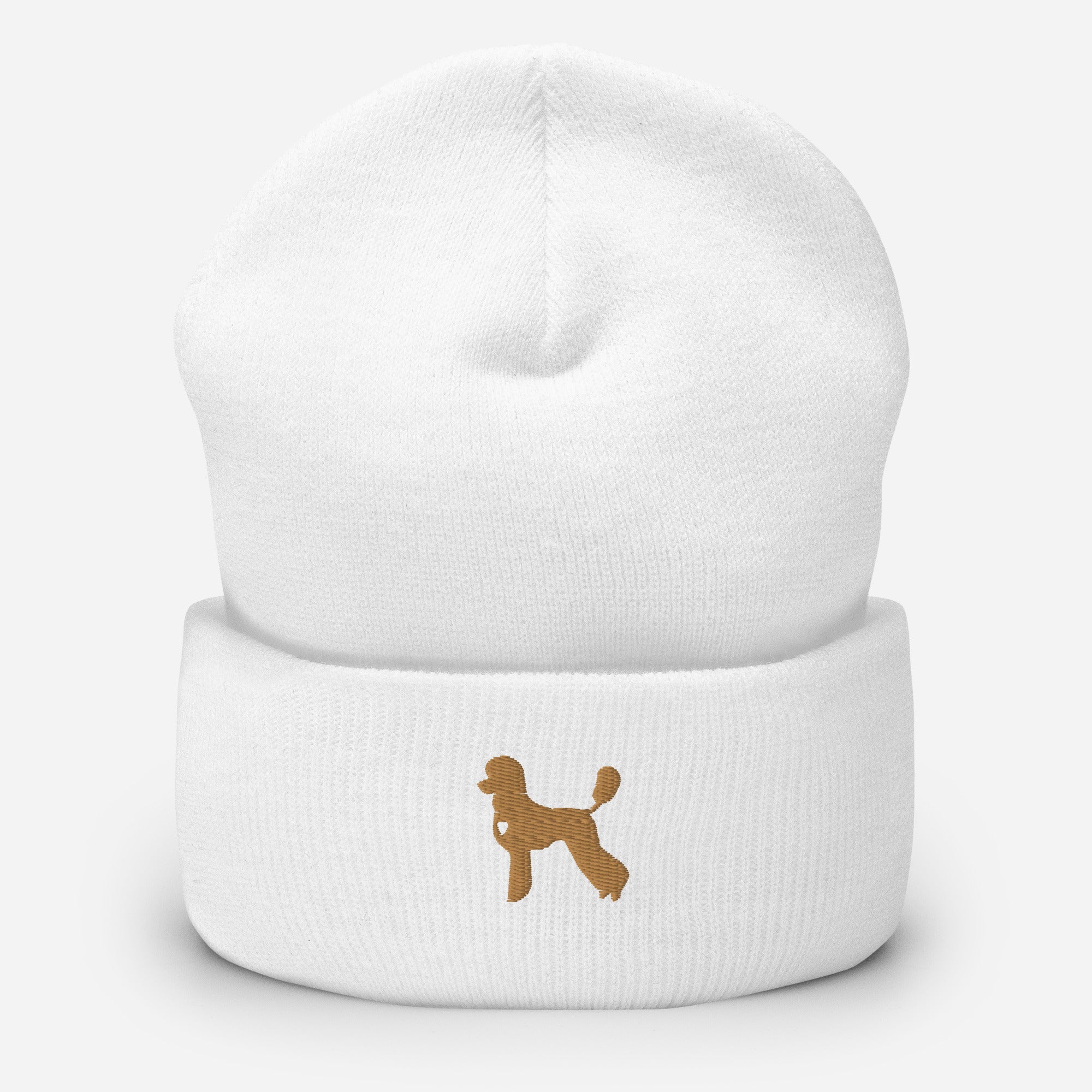 Poodle Gold Heart Beanie - Poodles World