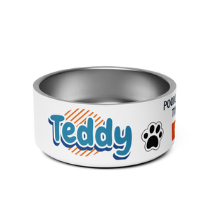 Poodle Personalised Bowl - Poodles World