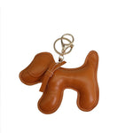 Load image into Gallery viewer, Poodle Puppy Leather Keychain Pendant - Poodles World
