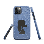 Load image into Gallery viewer, Poodle Rain Snap case for iPhone® - Poodles World
