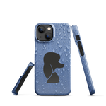 Load image into Gallery viewer, Poodle Rain Snap case for iPhone® - Poodles World
