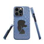 Load image into Gallery viewer, Poodle Rain Snap case for iPhone® - Poodles World
