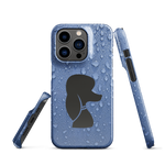 Load image into Gallery viewer, Poodle Rain Snap case for iPhone® - Poodles World
