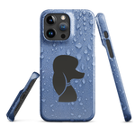 Load image into Gallery viewer, Poodle Rain Snap case for iPhone® - Poodles World
