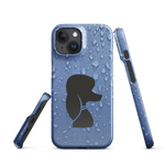 Load image into Gallery viewer, Poodle Rain Snap case for iPhone® - Poodles World
