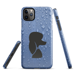 Load image into Gallery viewer, Poodle Rain Snap case for iPhone® - Poodles World
