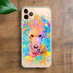 Load image into Gallery viewer, Poodle Rainbow Clear Case for iPhone®
