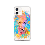 Load image into Gallery viewer, Poodle Rainbow Clear Case for iPhone® - Poodles World
