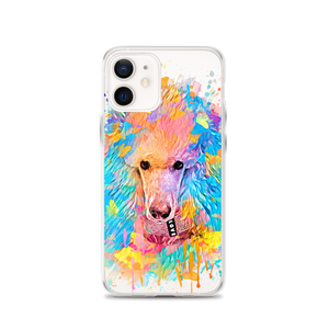 Poodle Rainbow Clear Case for iPhone® - Poodles World