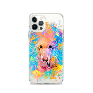 Poodle Rainbow Clear Case for iPhone® - Poodles World