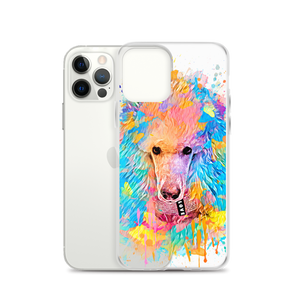 Poodle Rainbow Clear Case for iPhone® - Poodles World