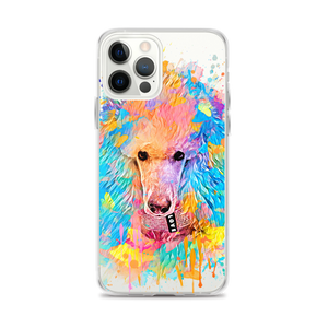 Poodle Rainbow Clear Case for iPhone® - Poodles World