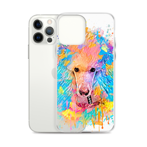 Poodle Rainbow Clear Case for iPhone® - Poodles World