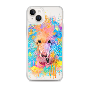 Poodle Rainbow Clear Case for iPhone® - Poodles World