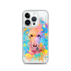 Poodle Rainbow Clear Case for iPhone® - Poodles World