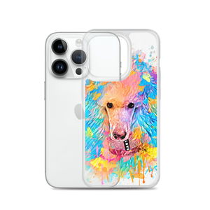 Poodle Rainbow Clear Case for iPhone® - Poodles World