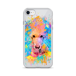 Load image into Gallery viewer, Poodle Rainbow Clear Case for iPhone® - Poodles World
