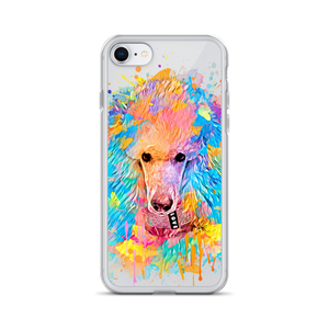 Poodle Rainbow Clear Case for iPhone® - Poodles World